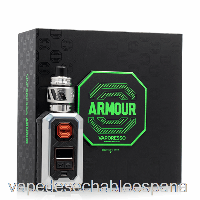 Vape Desechable España Vaporesso Armour Max 220w Starter Kit Le Silver